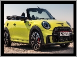 Kabriolet, Żółty, Mini John Cooper Works