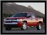 Progi, Bordowy, Chevrolet Silverado