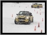 Slalom, Mini Cooper Cabrio, Zima